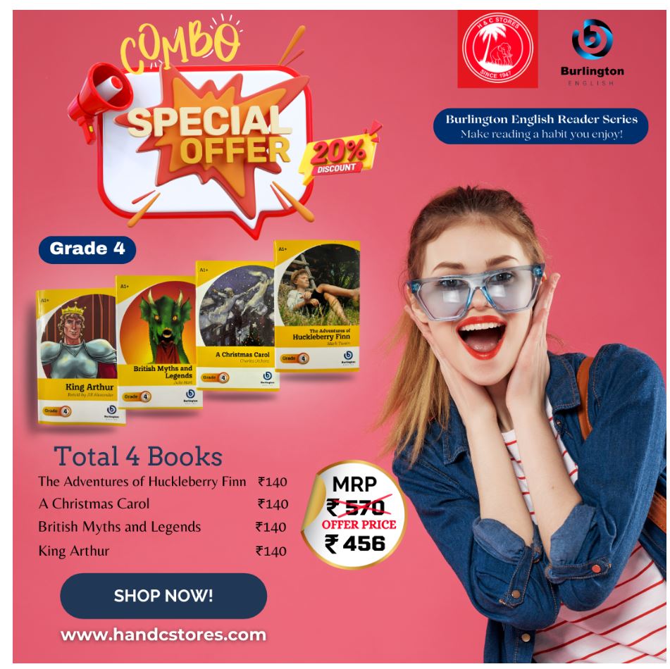 Combo Special Offer Grade 4 Burlington English Reader Series